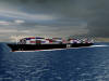 Post-Panamax Container Ship